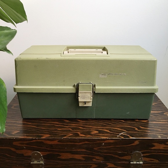 vintage plano tackle box